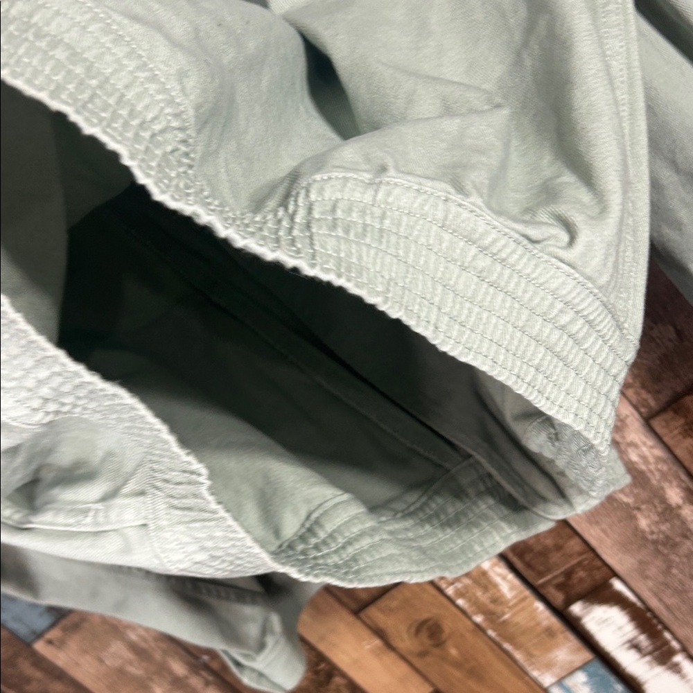 Gianni Bini Light Green oversized zip side Jacket - Picture 16 of 16